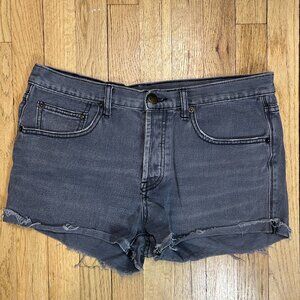 BDG Women's Cutoff Jean Short, Faded Gray